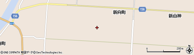 宮城県色麻町（加美郡）四かま（新向町）周辺の地図