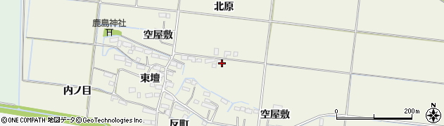 宮城県大崎市三本木高柳北原周辺の地図