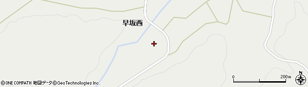 宮城県色麻町（加美郡）平沢（早坂東）周辺の地図