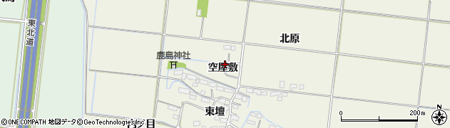 宮城県大崎市三本木高柳空屋敷21周辺の地図