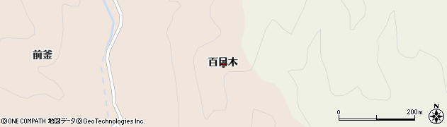 宮城県石巻市馬鞍百目木周辺の地図