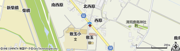 宮城県大崎市古川石森石神66周辺の地図
