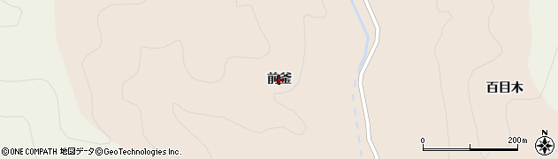 宮城県石巻市馬鞍（前釜）周辺の地図