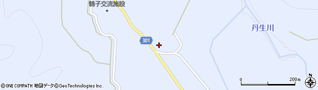 山形県尾花沢市鶴子595周辺の地図