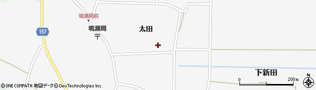 下新田　えのき茸生産組合周辺の地図