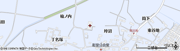 宮城県遠田郡美里町北浦埣沼3周辺の地図