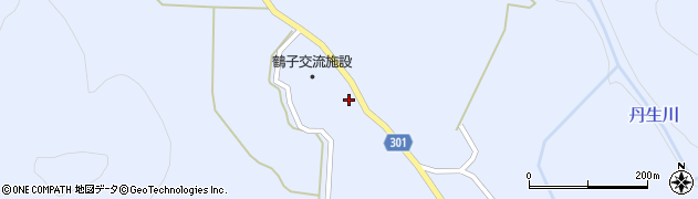 山形県尾花沢市鶴子707周辺の地図