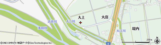 宮城県大崎市古川米袋（大上）周辺の地図