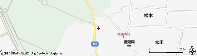 宮城県加美郡加美町下新田地蔵車周辺の地図