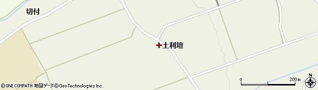 宮城県加美郡色麻町黒沢土利壇周辺の地図