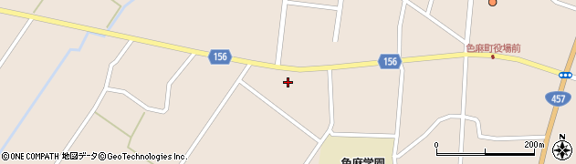 宮城県加美郡色麻町四かま田中後周辺の地図