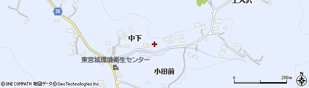 宮城県石巻市桃生町太田（中下）周辺の地図