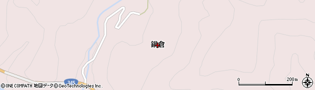 山形県鶴岡市鼠ヶ関（鍋倉）周辺の地図