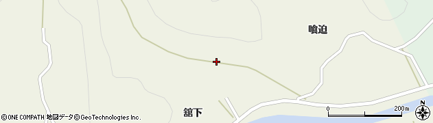 宮城県石巻市北上町橋浦（月迫）周辺の地図