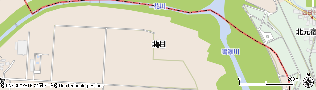 宮城県色麻町（加美郡）四かま（北目）周辺の地図