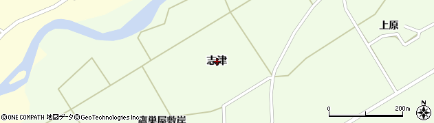 宮城県加美郡色麻町志津周辺の地図