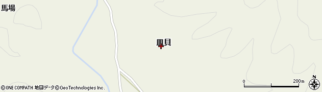 宮城県石巻市皿貝寺入山周辺の地図