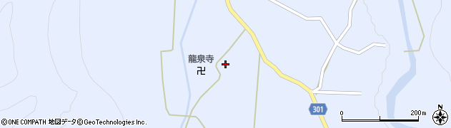 山形県尾花沢市鶴子414-1周辺の地図