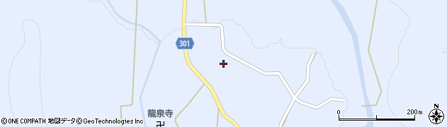 山形県尾花沢市鶴子445周辺の地図