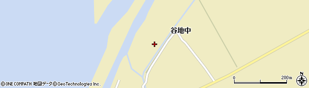 宮城県石巻市釜谷尖周辺の地図