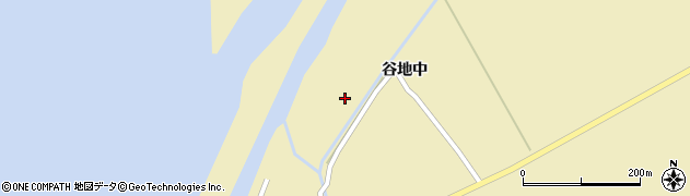 宮城県石巻市釜谷（尖）周辺の地図