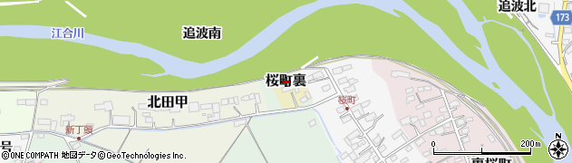 宮城県遠田郡涌谷町桜町裏３号周辺の地図