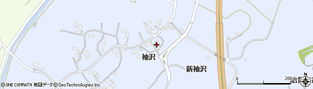 宮城県石巻市桃生町太田袖沢74周辺の地図