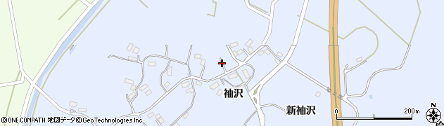 宮城県石巻市桃生町太田（袖沢）周辺の地図