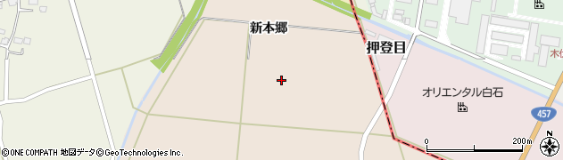 宮城県加美郡色麻町四かま新本郷周辺の地図