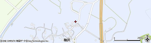 宮城県石巻市桃生町太田袖沢107周辺の地図