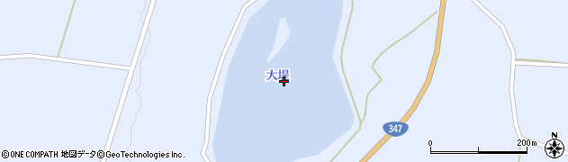 大堤周辺の地図