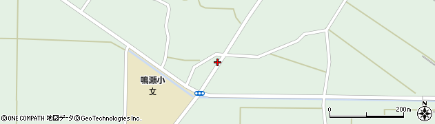 荻福家周辺の地図
