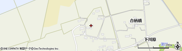 宮城県色麻町（加美郡）黒沢（神明）周辺の地図