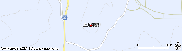 宮城県石巻市桃生町太田（上九郎沢）周辺の地図