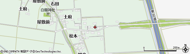 宮城県大崎市古川飯川屋敷周辺の地図