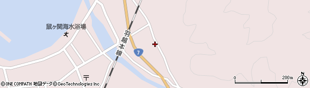 山形県鶴岡市鼠ヶ関甲309周辺の地図