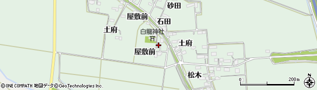 宮城県大崎市古川飯川屋敷前2周辺の地図
