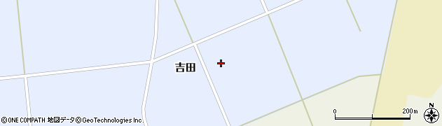 宮城県色麻町（加美郡）吉田（江向）周辺の地図