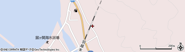 山形県鶴岡市鼠ヶ関甲362周辺の地図