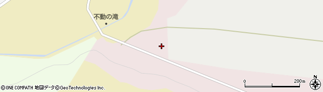 宮城県加美町（加美郡）鹿原滝ノ原周辺の地図
