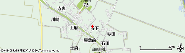 宮城県大崎市古川飯川寺下5周辺の地図