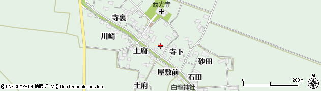 宮城県大崎市古川飯川寺下4周辺の地図