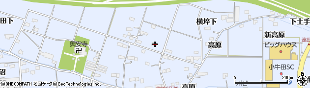 宮城県遠田郡美里町北浦横埣下68周辺の地図