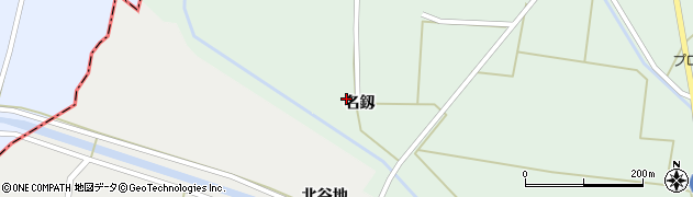宮城県大崎市古川飯川西谷地周辺の地図