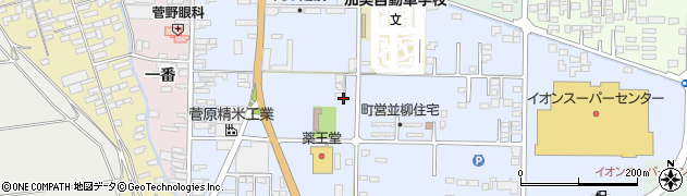 宮城県加美郡加美町赤塚周辺の地図
