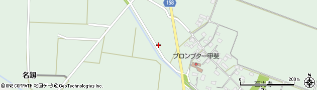 宮城県大崎市古川飯川西村周辺の地図
