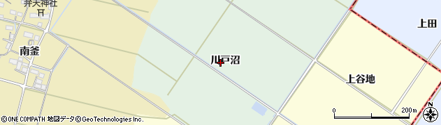 宮城県大崎市古川鶴ケ埣（川戸沼）周辺の地図