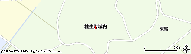 宮城県石巻市桃生町城内周辺の地図