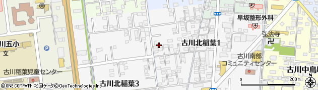 日本保険グループ古川支店周辺の地図