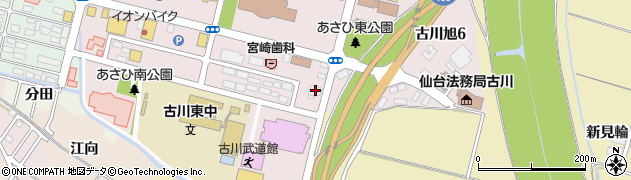 大崎建設産業会館周辺の地図